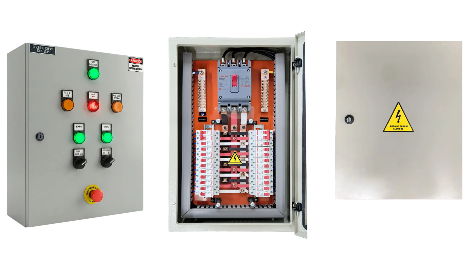 Painéis e quadros elétricos — Carajás Automação